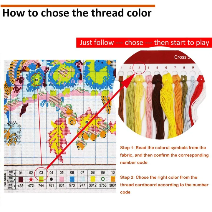 Printed%20Cross%20Stitch%20Kits%2011CT%2021.6X16.9%20Inch%20Cotton%20DIY%20Embroidery%20Starter%20Kits%20Easy%20Patterns%20Embroidery%20for%20Girls%20Crafts%20Stamped%20Cross-Stitch%20Supplies%20Needlework%20Honliday%20-%20Image%204