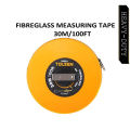 TOLSEN 30M 100FT Fiberglass Measuring Tape with Metal Ring ABS Case Model: 35022.