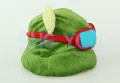 Game LOL Swift Scout Teemo Cosplay Hat High Quality Plush Cute Teemo Cap Cosplay Props. 