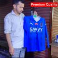 Full Sleeve Al Hilal Home Jersey 23/24 | Al Hilall full Hand Jersey 2023 | Neymar Jersey. 