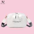 Hush Puppy Bag Women's shoulder bag Textured small square bag trendy fashion sling bag PU leather. 