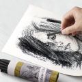 Willow Charcoal For Sketch and Drwaing - 25 sticks.
