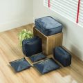 6Pcs/set Travel Bag Organizer Set Storage Travel Organizers for Luggage Packing Bags For Clothes Shoes Cosmetic Tidy Organizer Wardrobe Suitcase Pouch.