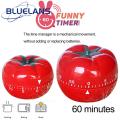 Tomato Shaped Kitchen Timer Kitchen Timer Cute Tomato Shape 1-60 Minute Countdown Mechanical Alarm Clock for Cooking Baking More Precise Cooking Timer. 