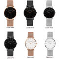 Hannah Martin Fashion Ladies Watch Steel belt Strap Brand all Black Women Watches Bracelet Waterproof sports Wristwatch Women. 