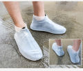 【The road to happiness Store】Reusable Waterproof Shoe Cover Material Unisex Shoes Protectors Rain for Outdoor Rainy Days. 