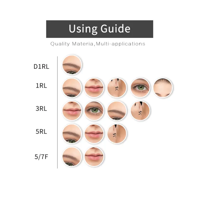 30pcs/box%20Semi%20Permanent%20Tattoo%20Needle%201R%203R%205R%205F%207F%209U%20For%20Microblading%20Eyebrow%20Pen%20-%20Image%204