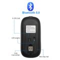 Bluetooth Wireless Mouse Gamer Rechargeable Wireless Computer Mause RGB LED Backlight Ergonomic Gaming Mouse For Laptop PC Mice. 