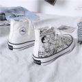 Women's UV Color-Changing Canvas Shoes Spring2022New Trendy Korean Style High-Top Net Red Plate Shoes Trendy Crayon Xiaoxin.