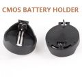 5Pcs- CMOS BATTERY HOLDER PCB Mount CR2025 Battery Holder Button Coin Cell Batteries Case Box For Motherboard RTC CR2032 Battery Holder.