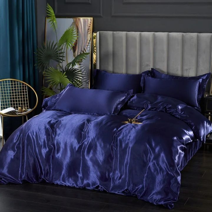 Silk%20Bedding%20Set%20with%20Duvet%20Cover%20Bed%20Sheet%20Pillowcase%20Luxury%20Satin%20Bedsheet%20Solid%20Color%20Double%20Single%20King%20Queen%20Full%20Twin%20Size%20-%20Image%205