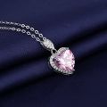 925 Sterling Silver Necklace For Women Round Pendent Sparkling Pave CZ Necklace Fashion Anniversary Birthday Jewelry Gifts N755.