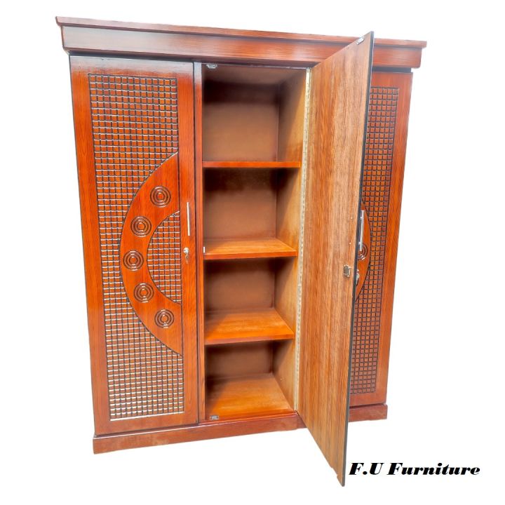 3 Door (MDF) Board Almira with Inner Drawer and Cloth Storage Unit - Vintage Choice - Exclusive Experience