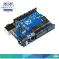 Arduino Uno R3 ATmega328P Microcontroller Board with USB Cable (Made in Italy). 