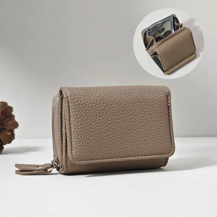 Solid%20Color%20Women's%20Short%20Wallet%20Fashion%20PU%20Leather%20Mini%20PU%20Leather%20Card%20Holder%20Large%20Capacity%20Zipper%20Mini%20Solid%20Color%20Purse%20for%20Casual%20Daily%20Use%20School%20Girls/Women%20-%20Image%202