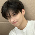 Wig Men's Short Hair Korean Style Handsome Men's Short Straight Hair Straight Bangs Student Fluffy Daily Full-Head Wig Factory Wholesale.
