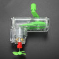 （New）DIY Hand Crank DC Generator Model Fan Kit cience Experiment Education Kid Toy. 