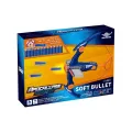 Outdoor Game Safety Soft Launcher Children Bow and Arrow Model Toy 12 Continuous Launcher Fun Crossbow. 