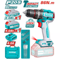86Nm Compact Brushless Cordless Drill (20V) Total -  Tidli20868. 
