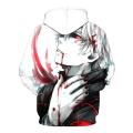 Unisex Japan Anime Character 3D Print Casual Hoodies Sweatshirt Pullover Tops. 