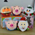 Anpanman Jumping Ball USB Charging Smart Voice Dialogue Seaweed Pig Jumping Ball Electric Plush Toy. 