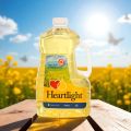 Heartlight Canola Oil – 100% Pure & Cholesterol Free – Imported from Canada – 3 Litres Bottle. 
