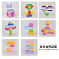 Boxed and bagged loose parts are compatible with LEGO Australia small particle puzzle children's building block toy game console.