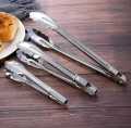 3 Pcs Set Stainless Steel Food Tong Long Food Tongs for BBQ Buffet Bread Ice Salad Cooking. 