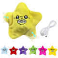 Moving Stars Chiikawa Plush Toy Anime Cartoon Funny Yellow Meteor Doll Plush Pendant Toy Keychain Swinging Stars Plush Doll Gift Fayshow. 