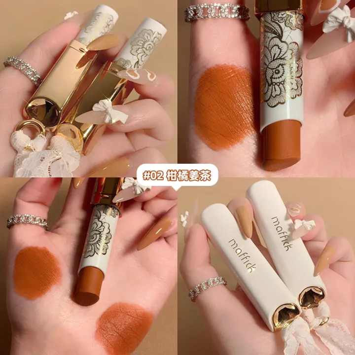 MAFFICK%20Lace%20Honey%20Light%20Mist%20Matte%20Lipstick%20Matte%20Matte%20Long-lasting%20non-stick%20cup%20girl%20-%20Image%206