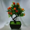 Miniascape Bonsai Decor: New 1Pc Artificial Flower Fruit Tree for Home and Restaurant Tables. 