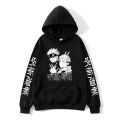 【On Sale】 Satoru gojou hoodie Yuuji itadori sweatshirt women oversized hoody graphic clothes jujutsu Kaisen pullover Gojo print tops. 