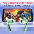 Ultrapods Pro True Wireless Earbuds with Display Transparent Design, Bluetooth 5.3 Auto Connection, Touch Control & Wireless charging Headset with Charging Case & Cab Long Life Battery in-Ear Bluetooth Headset By Pucxo.