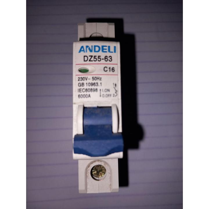 ANDELI 16A-63A SP CIRCUIT BREAKER