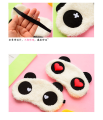 1 pcs Cute Panda Eye Mask for Sleeping  Cartoon Sleeping Mask Travel Rest Eye Shade Band Eye Patch Blindfold Sleep Aid. 