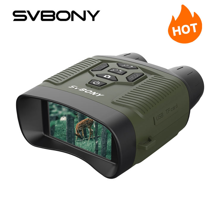 SVBONY SX31 8X Zoom Digital Infrared Night Vision Binocular Telescope for Hunting Camping Professional 4K Night Vision Device