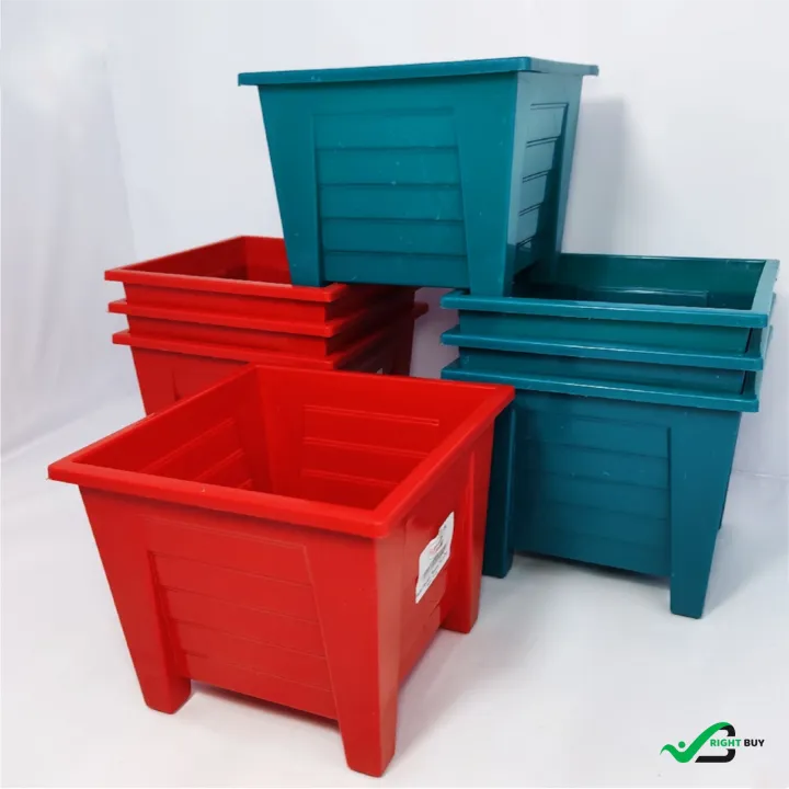 Multicolor%20color%2010%20c.m.%20flower%20tub%204%20piece%20combo%20pack.%20mapela%20plastic%20flower%20tob%20/%20fuler%20tob.%20-%20Image%205