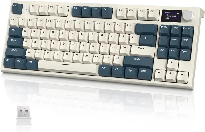 ATTACK%20SHARK%20K86%20Linear%20Switch%20Wireless%20Triple%20Mode%20Mechanical%20Keyboard%20Knob%20Smart%20Screen%20Full%20Key%20Hot%20Swap%20Gaming%20Keyboard%20-%20Image%207
