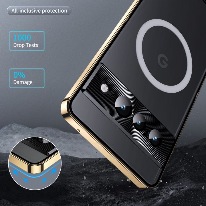 For%20Google%20Pixel%207%20Pro%20MagSafe%20Magnetic%20Frosted%20Metal%20Phone%20Case%20-%20Image%203