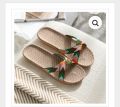 Summer flax slippers women Furnishing home summer EVA sandals.