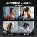 BlitzWolf BW-HP6 Wireless Headset bluetooth Headset Active Noise Cancelling 40mm Large Drivers AAC Audio 70h Portable Headphones.