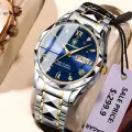 Poedagar PO615 Black Stainless Steel Analog Wrist Watch For Men - Time lovers.