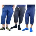 Soft Cotton Summer Short Trouser| 3/4 Trouser Pant For Men- 1 Piece. 