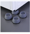 4 pice anti-vibration foot padsing machine rubber mat anti-vibration pad dryer non-slip universal fixed washing machine stand-washing machine cover. 