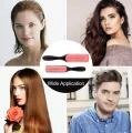 4 Color 9-Rows Denman Brush Women Detangling Styling Hairbrush Scalp Massager Salon Hairdressing Straight Curly Wet 4c Hair Comb. 
