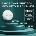 ZigBee Human Presence Sensor Detector 24GHz MmWave Detection Sensor Smart Human Body Exists Sensor for Home Security.