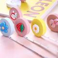 180cm Portable Retractable Ruler Tape Cute Animals Fruit Vegetable Pattern Children Height Centimeter Inch Roll Body Measuring-(Multicolor).