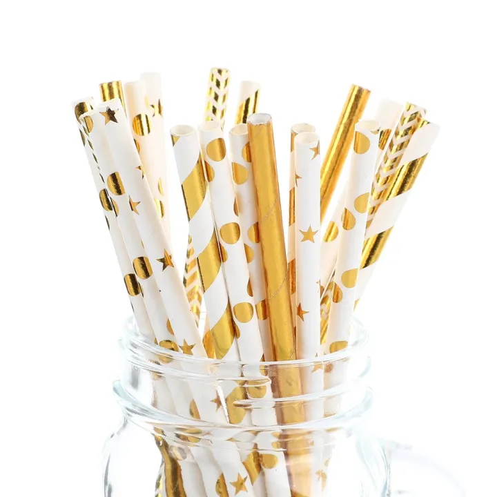 25pcs%20Metallic%20Gold%20heart%20star%20Foil%20Stripe%20Paper%20Straws%20Disposable%20Tableware%20Wedding%20Decor%20Baby%20Shower%20Birthday%20Party%20Supplies%20-%20Image%204