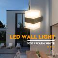 Led Fancy Wall Lights for Bedroom Modern Square Outdoor Indoor Lighting Decoration Mounted Light For Bathroom Stair Aisle Led Garden Porch Living Room. 