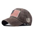 Wholesale Fashion American Flag Camouflage Baseball Cap Men's Women's Rebound Cap Army Bone Truck Driver High Quality Gorras.